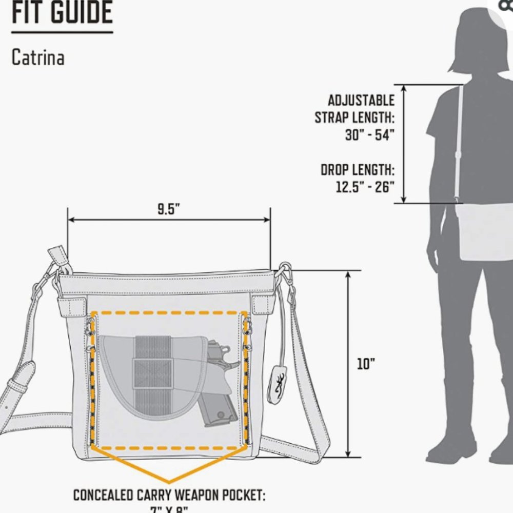 Browning conceal purse